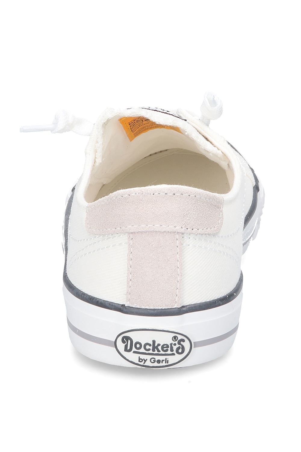 Stora storlekar Herrsneakers från Dockers, Her, vit, storlek: 50, Bomull, JP1880