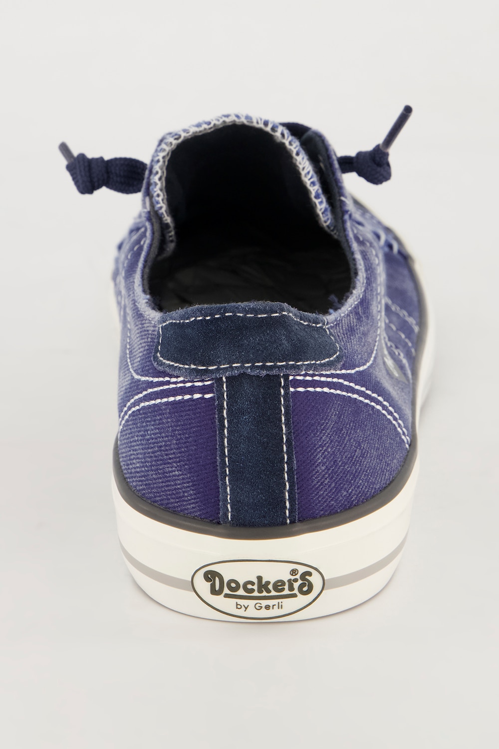 Stora storlekar Herrsneakers från Dockers, Her, blå, storlek: 47, Bomull, JP1880