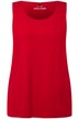 Top, kulatý výstřih, bez rukávů, postranní rozparky