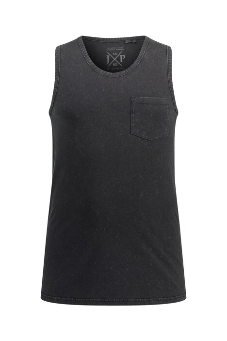 Tílko, barvené, kulatý výstřih, velký potisk