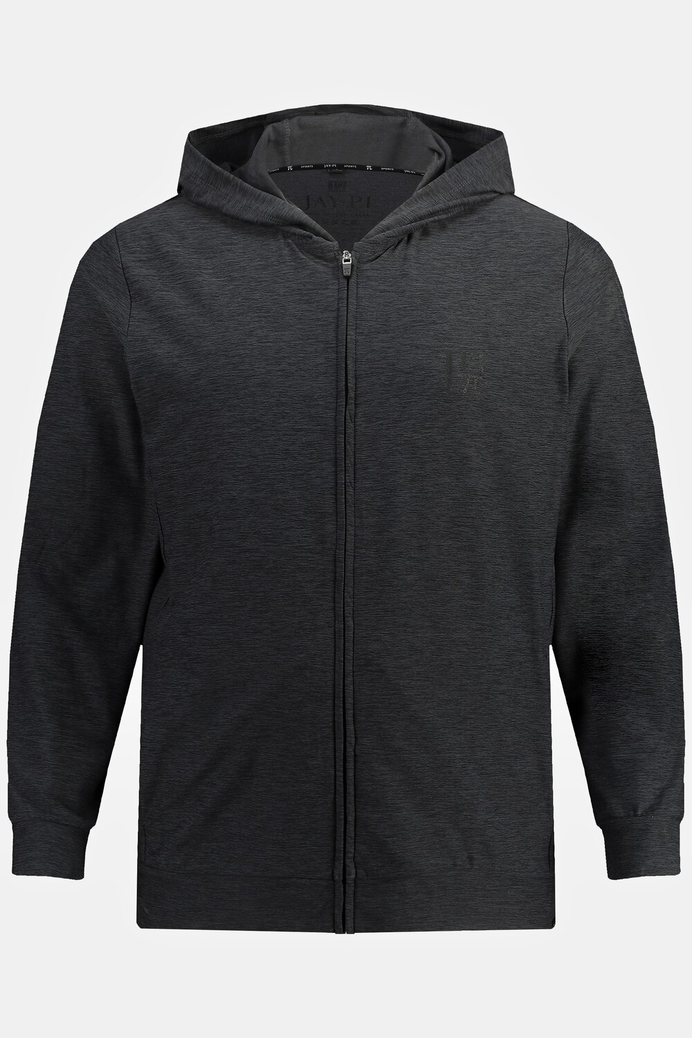 Grote Maten JAY-PI hoodie-jack FLEXNAMIC®male, zwart, Maat: 3XL, Polyester/Elastaan, JAY-PI