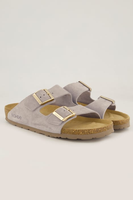 Leder-Pantoletten, Rohde Shoes, Komfortweite