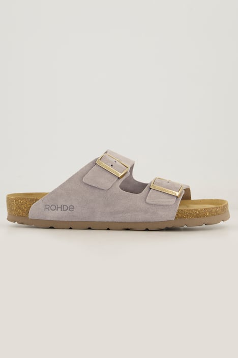 Leder-Pantoletten, Rohde Shoes, Komfortweite