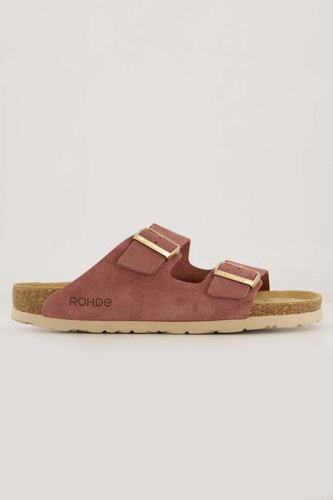 Leder-Pantoletten, Rohde Shoes, Komfortweite