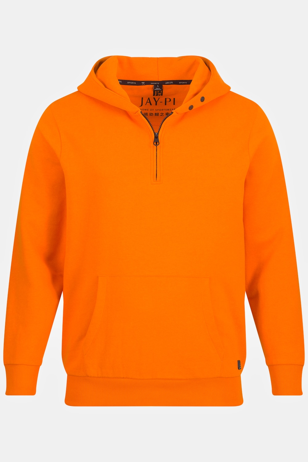 Grote Maten JAY-PI hoodiemale, oranje, Maat: 5XL, Katoen/Polyester, JAY-PI