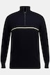 Pull camionneur en maille JAY-PI, collection Skiwear - col montant et fermeture à glissière