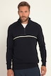 Pull camionneur en maille JAY-PI, collection Skiwear - col montant et fermeture à glissière