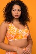 Bikini-Top, Softcups, Batik Print
