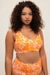 Bikini-Top, Softcups, Batik Print