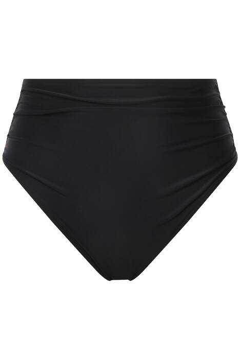 Bikina kalhotky, vysoký pas, postranní řasení