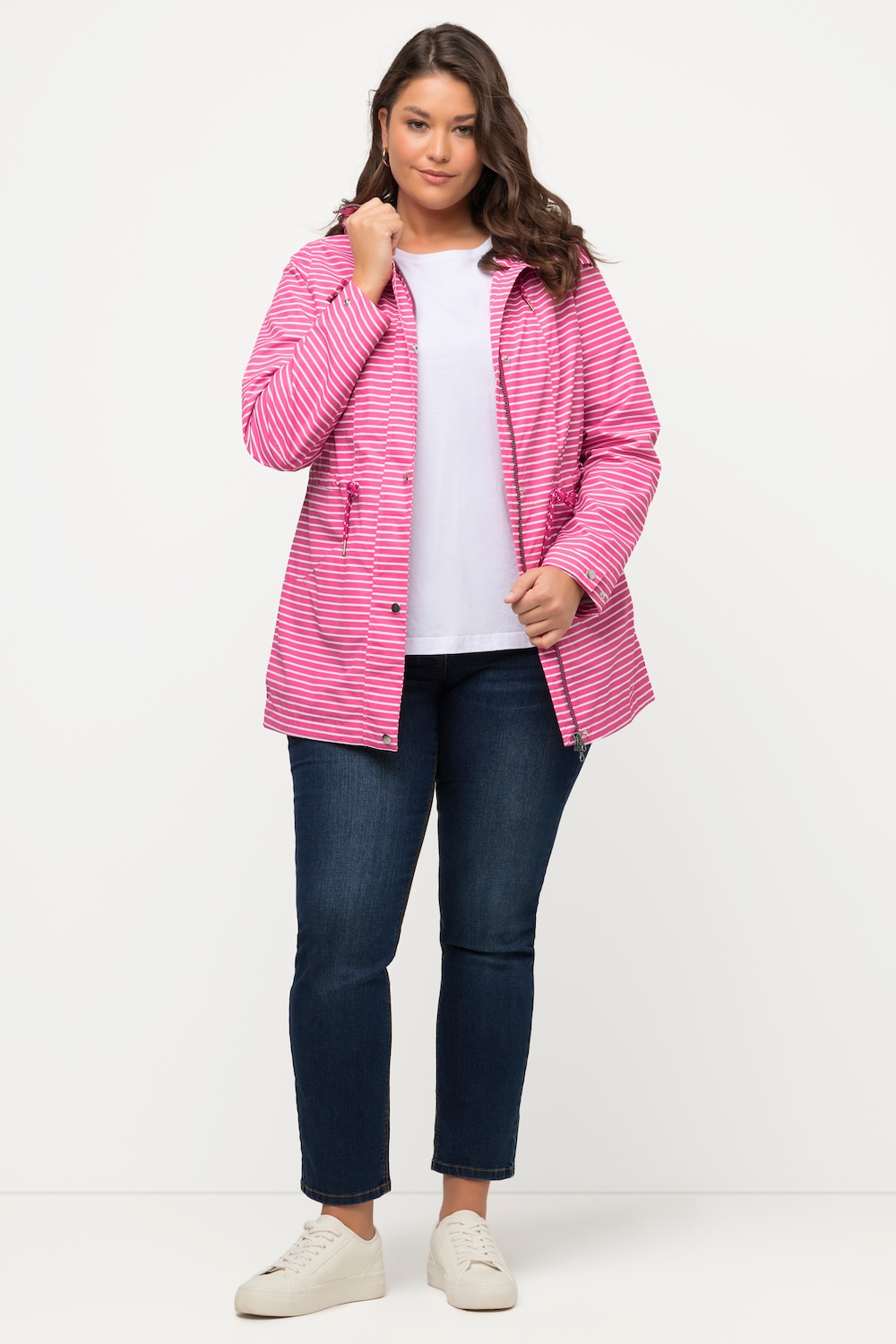 Große Größen HYPRAR Funktionsjacke, Damen, rosa, Größe: 50/52, Polyester, Ulla Popken