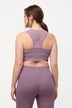 Yoga-Bustier, Carree-Ausschnitt, Biobaumwolle