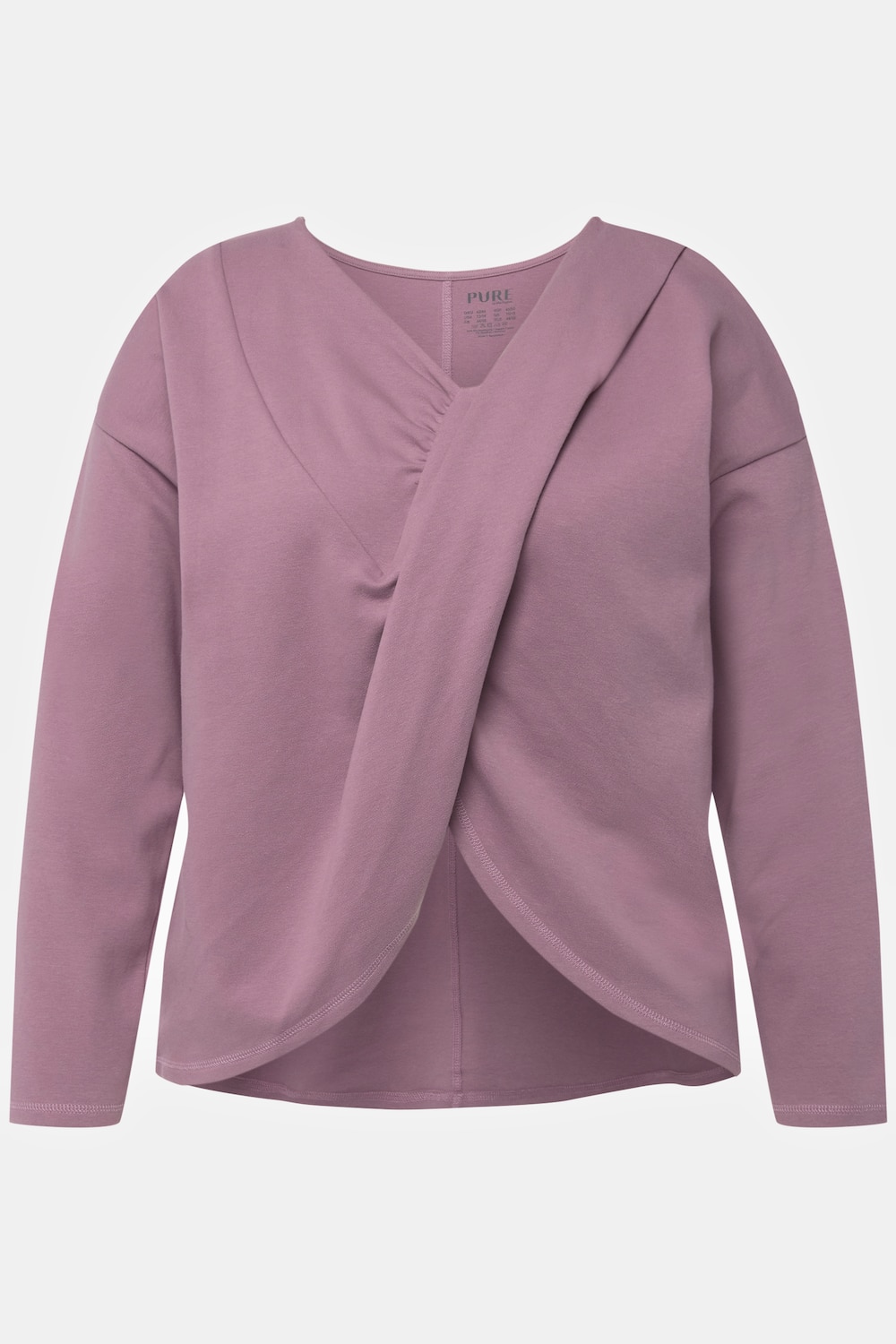 Stora storlekar Yogatopp, Dam, brun, storlek: 50/52, Bomull, Ulla Popken