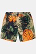 Bermuda, floraler Print, Elastikbund