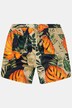 Bermuda, floraler Print, Elastikbund