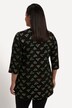 Graphic Print Zipper Pocket Swing Tunic