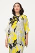 Climbing Leaves Print Oversized Blouse