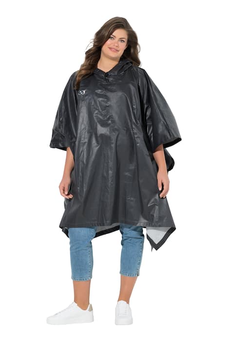 Funkční pláštěnka do deště, unisex, potisk, kapuce