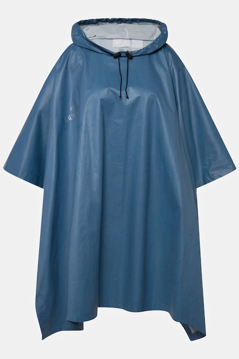 Funktions-Regencape, Unisex, Print, Kapuze