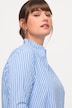 Bluse, Streifen, Kelchkragen, 3/4-Arm
