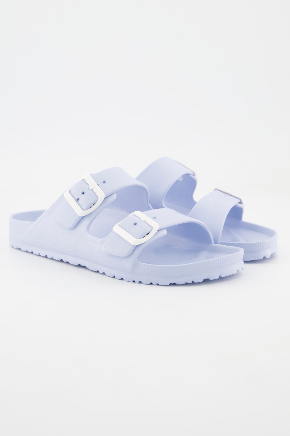 Grote Maten badslippers, Dames, blauw, Maat: 38, Synthetische vezels, Ulla Popken