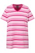 Tričko, proužky, Classic, výstřih do V, krátké rukávy