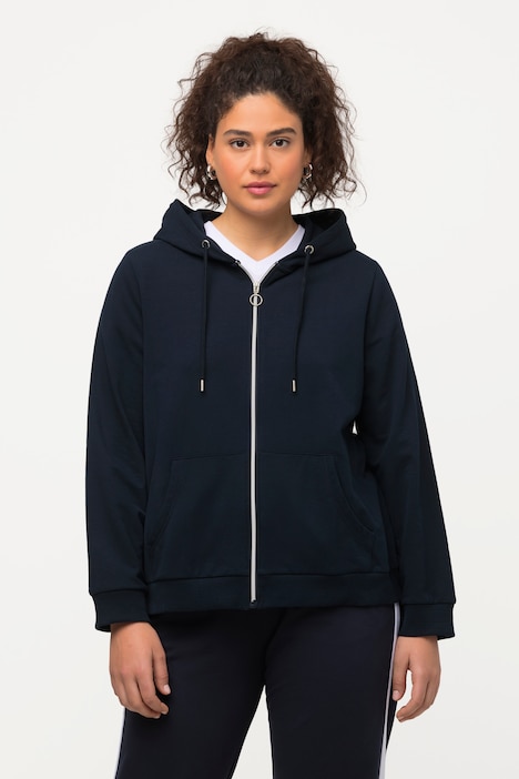 Zip-Up Hooded Sweatshirt