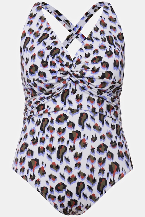 Leopard Print One-Piece Swimsuit | Swimsuits | Swimwear