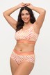 Pantys, 2er-Pack, Streifenbund, uni/gemustert