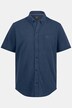 Chemise en maille piquée, à manches courtes. Col à pointes boutonnées. Coupe Modern Fit et style vintage.