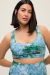 Bikini-Top, Softcups, Batik Print