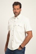 Jersey overhemd, korte mouwen, kentkraag, modern fit
