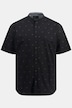 Hemd, Tracht, Halbarm, Allover Print, Stehkragen, Modern Fit