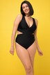 Badeanzug, Softcups, Cut-Outs, Bikini-Rückseite