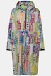 Funktions-Regencape, Unisex, Print, Kapuze