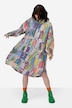Funktions-Regencape, Unisex, Print, Kapuze