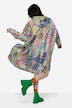 Funktions-Regencape, Unisex, Print, Kapuze