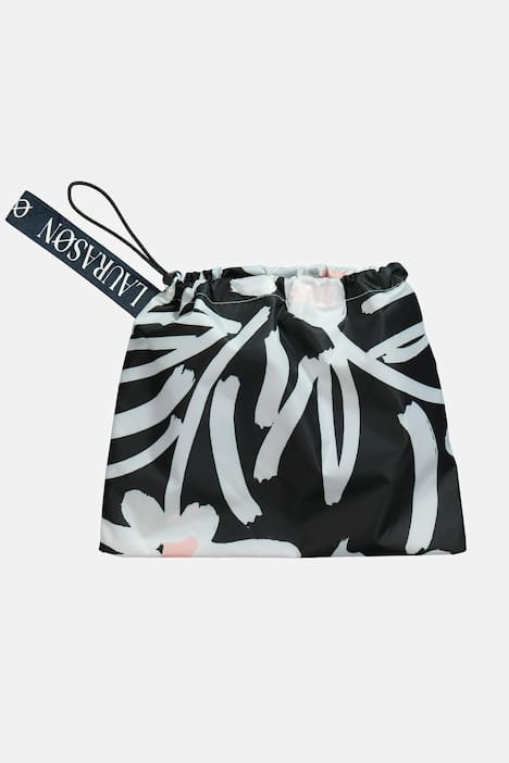 Funktions-Regencape, Unisex, Blüten Print, Kapuze