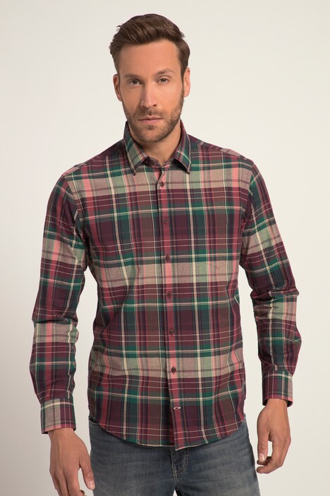 Chemise Infroissable, Collection Business, Col Kent Et Manches Courtes
