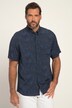 Viscose shirt, short sleeve, button-down collar, boxy fit, floral print