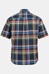 Koszula w kratę, rękaw 1/2, nowoczesny krój, kołnierzyk kent