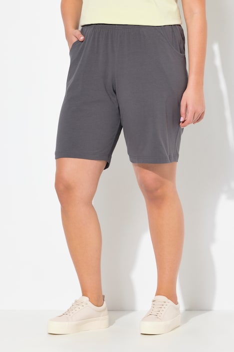 Jersey shorts, zakken, elastische tailleband