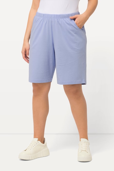 Short en jersey, poches et taille élastique