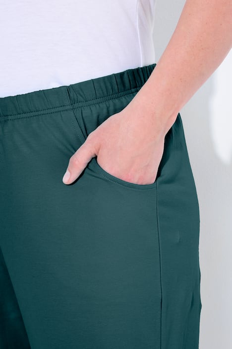 Jerseyshorts, Taschen, Elastikbund