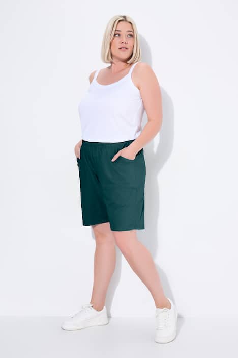 Jerseyshorts, Taschen, Elastikbund