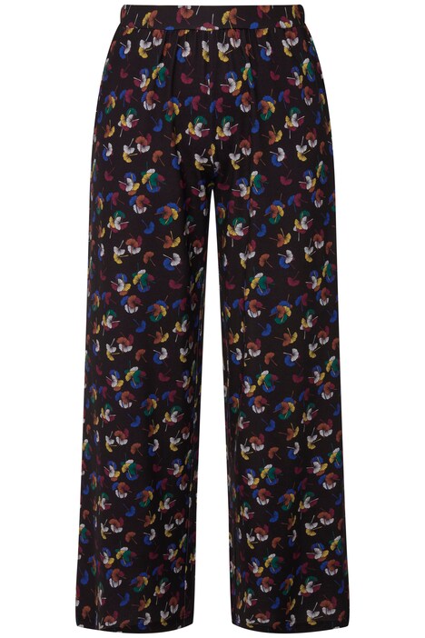 Žerzejové kalhoty, potisk, elastický pas