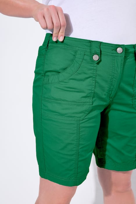 Cargo-Bermuda, Komfortbund, 4-Pocket-Schnitt