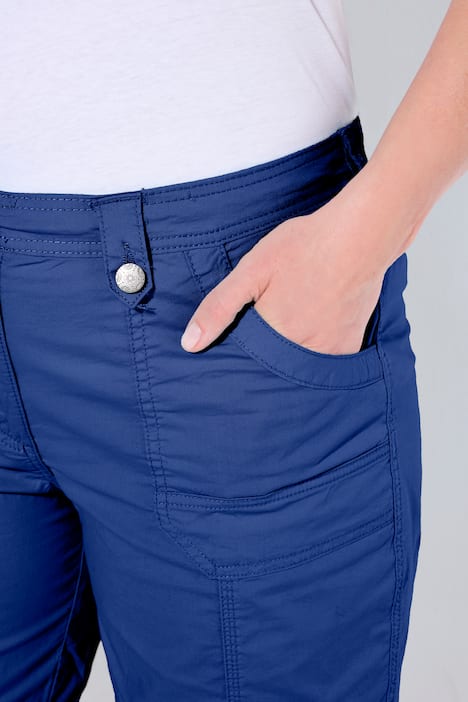 Bermude cargo, talie confortabilă, croială cu 4 buzunare