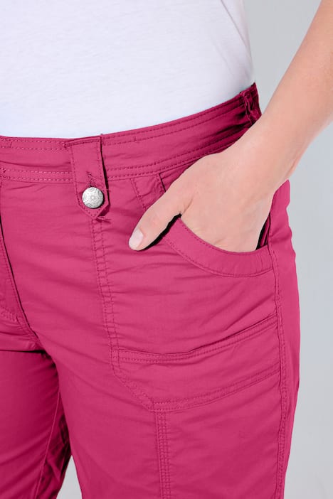 Bermude cargo, talie confortabilă, croială cu 4 buzunare