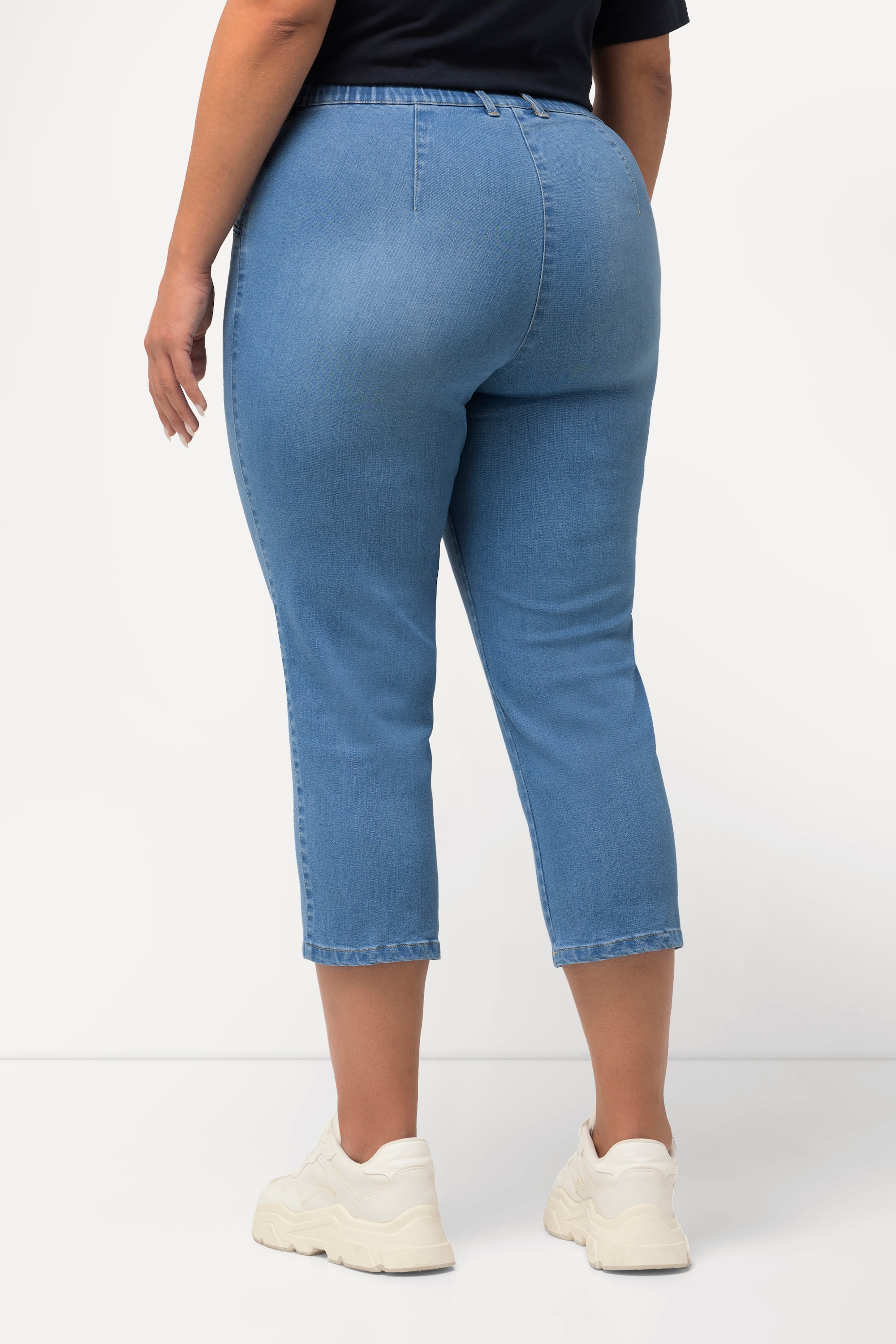 Ulla Popken Damen große Größen 7 8 Jeans Mony Elastikbund